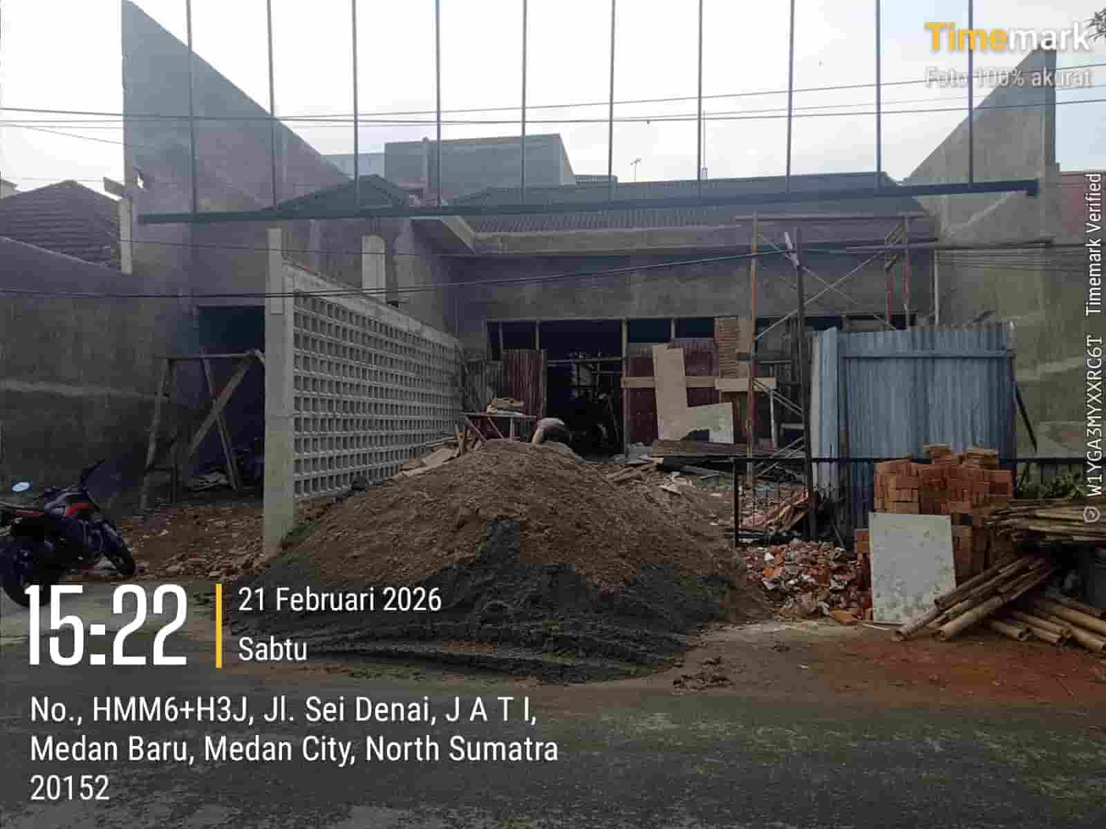 Diduga Belum Miliki PBG, Bangunan di Jalan Sei Denai Berdiri Kokoh