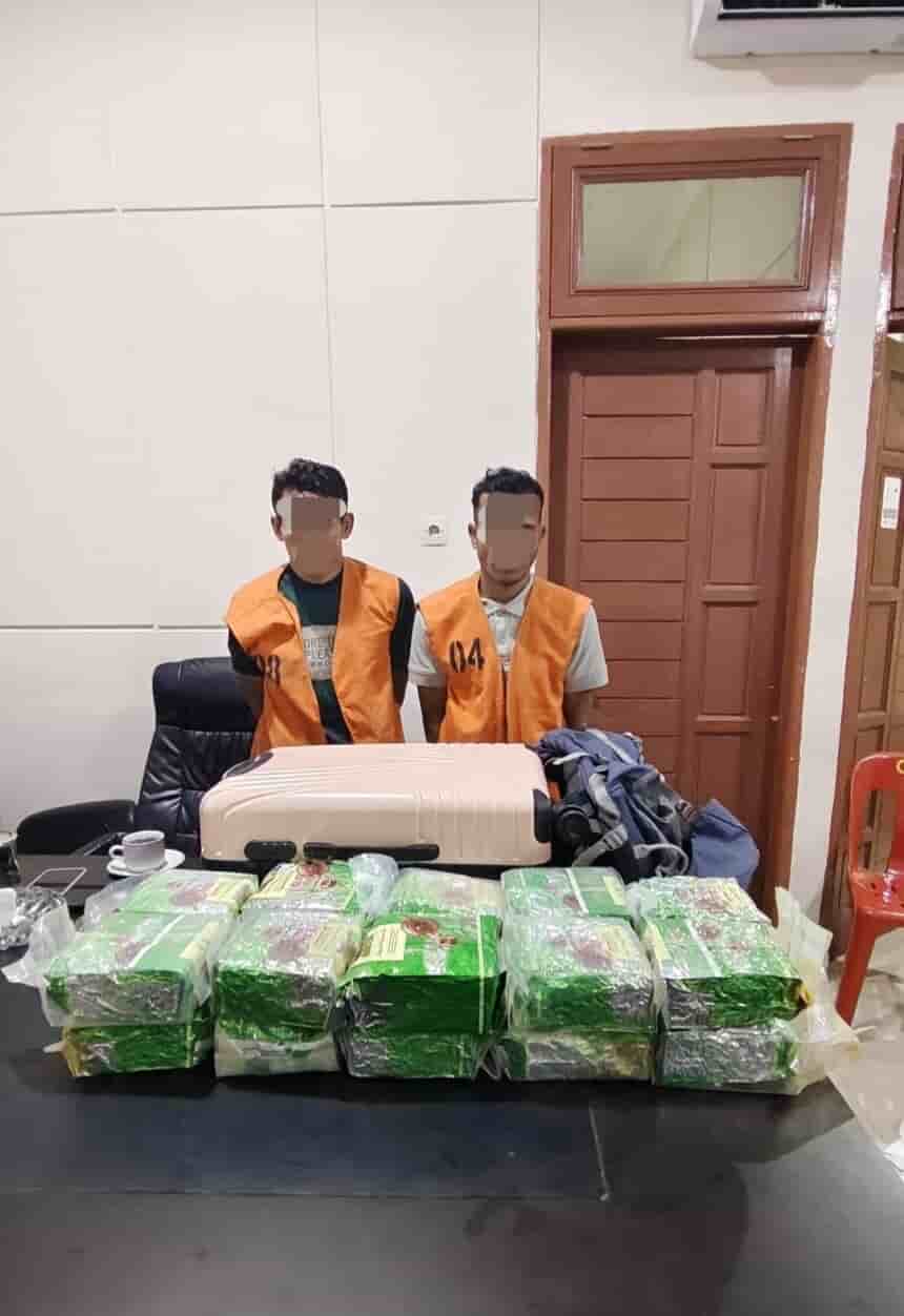 Polresta Deli Serdang Gagalkan Pengiriman 21 Kg Sabu Jaringan Aceh–Jakarta, Dua Kurir Ditangkap