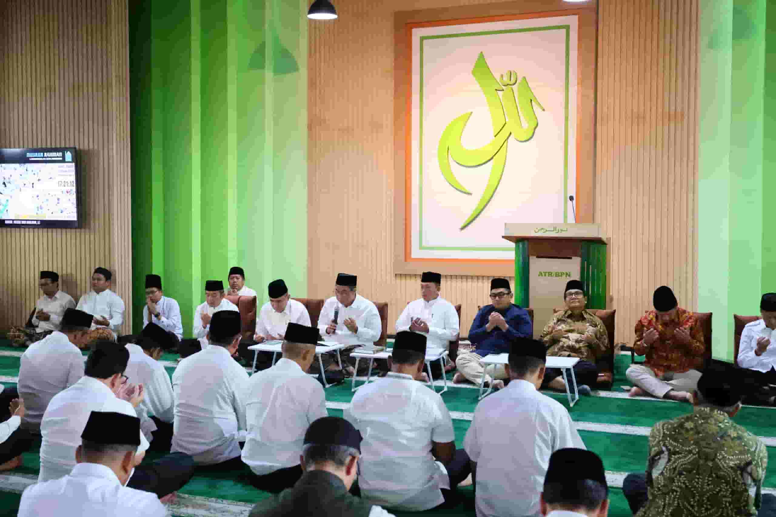 Jaga Kolaborasi dengan Mitra Kerja, Kementerian Agraria dan Tata Ruang/Badan Pertanahan Nasional Gelar Silaturahmi dan Buka Puasa Bersama