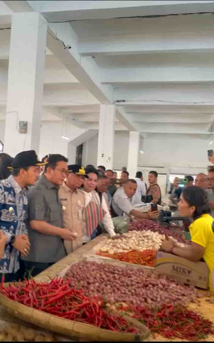 Mendag Budi Santoso Kunjungi Kota Tebing Tinggi, Pantau Harga Kebutuhan Pokok