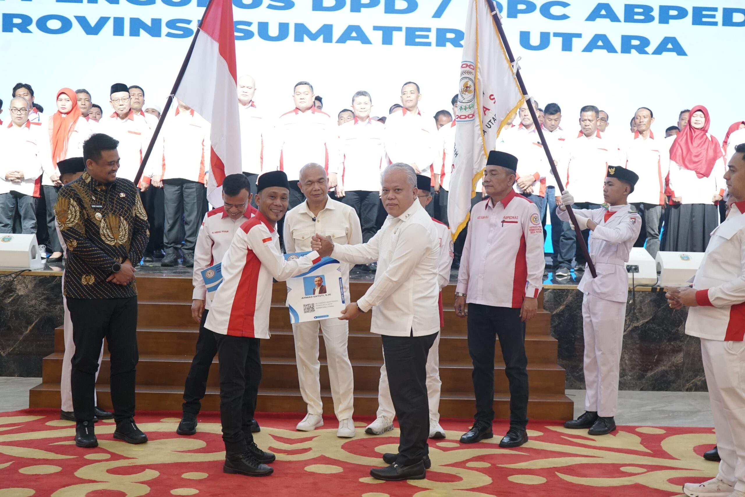 Dukung Program Jaga Desa, Kajati Sumut Dampingi Jamintel pada Pengukuhan Pengurus ABPEDNAS se-Sumut