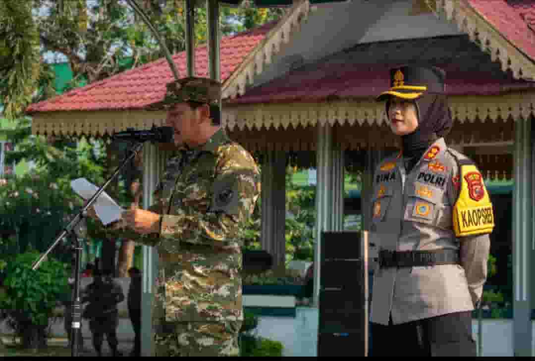 Apel Gelar Pasukan Operasi Ketupat 2026 di Tebing Tinggi Digelar, Tanpa Kehadiran Unsur DPRD