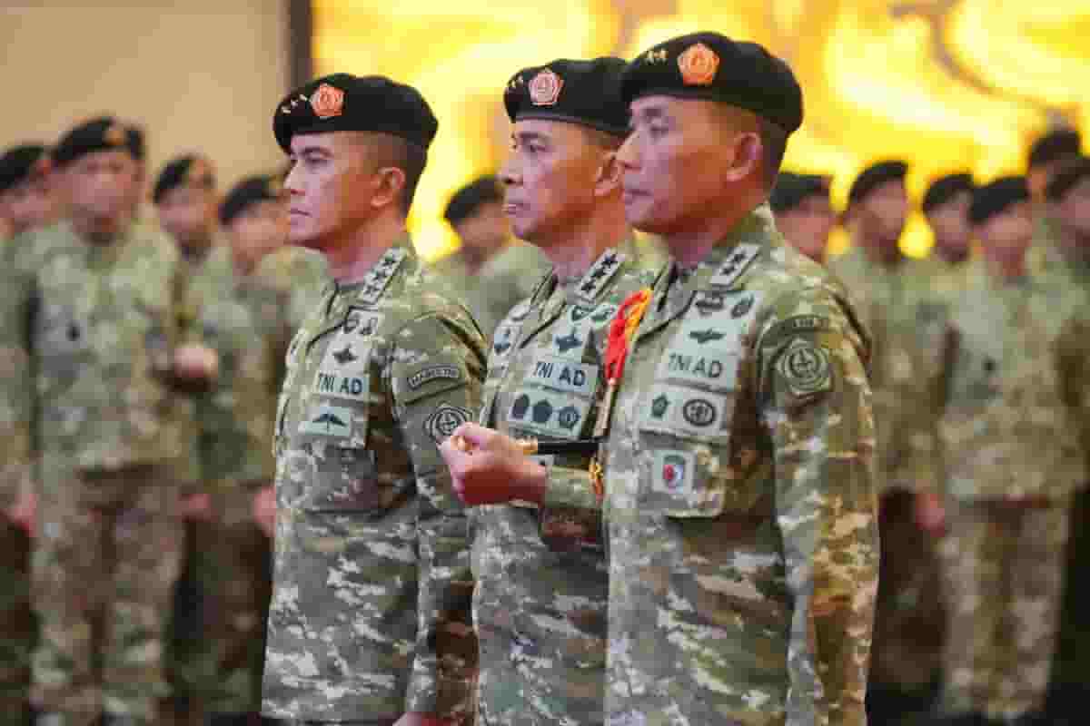 Resmi!Pangdam Jaya Kini Dijabat Jenderal Bintang Tiga, Panglima TNI Pimpin Kenaikan Pangkat 57 Pati