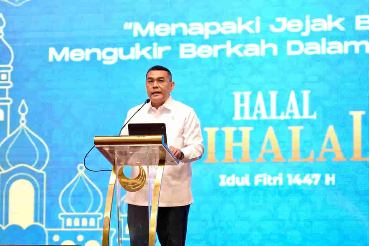 Wamen ATR/BPN Tekankan Integritas Profesi Penilai dalam Halalbihalal MAPPI