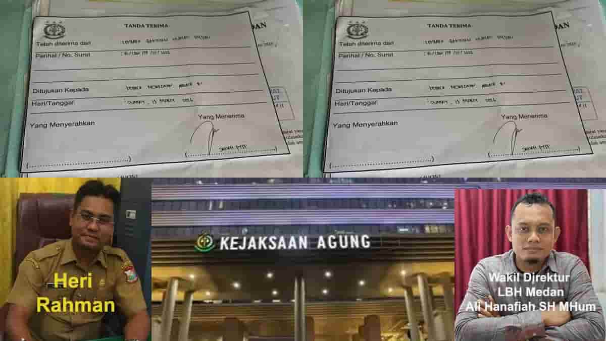 LBH Medan Laporkan Kasi Oharda dan Jaksa Pidum Kejati Sumut ke Komjak dan Jamwas, Penkum: Masih Ditelaah Pengawasan