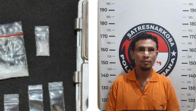 Satres Narkoba Polres Batubara Ringkus Bandar Sabu Asal Labuhan Batu