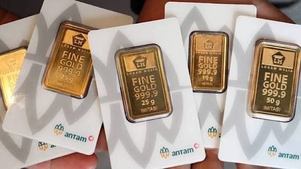 Harga Emas Antam Turun, Kini Rp2,85 Juta per Gram