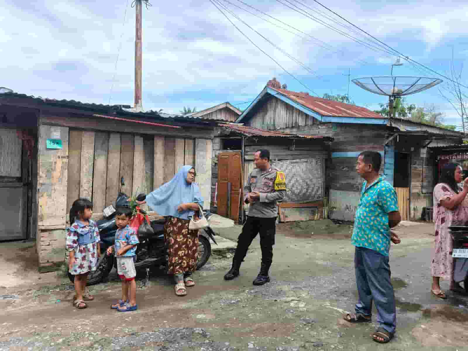 Bhabinkamtibmas Muara Sentosa Ajak Orang Tua Awasi Anak dari Aksi Tawuran dan Balap Liar