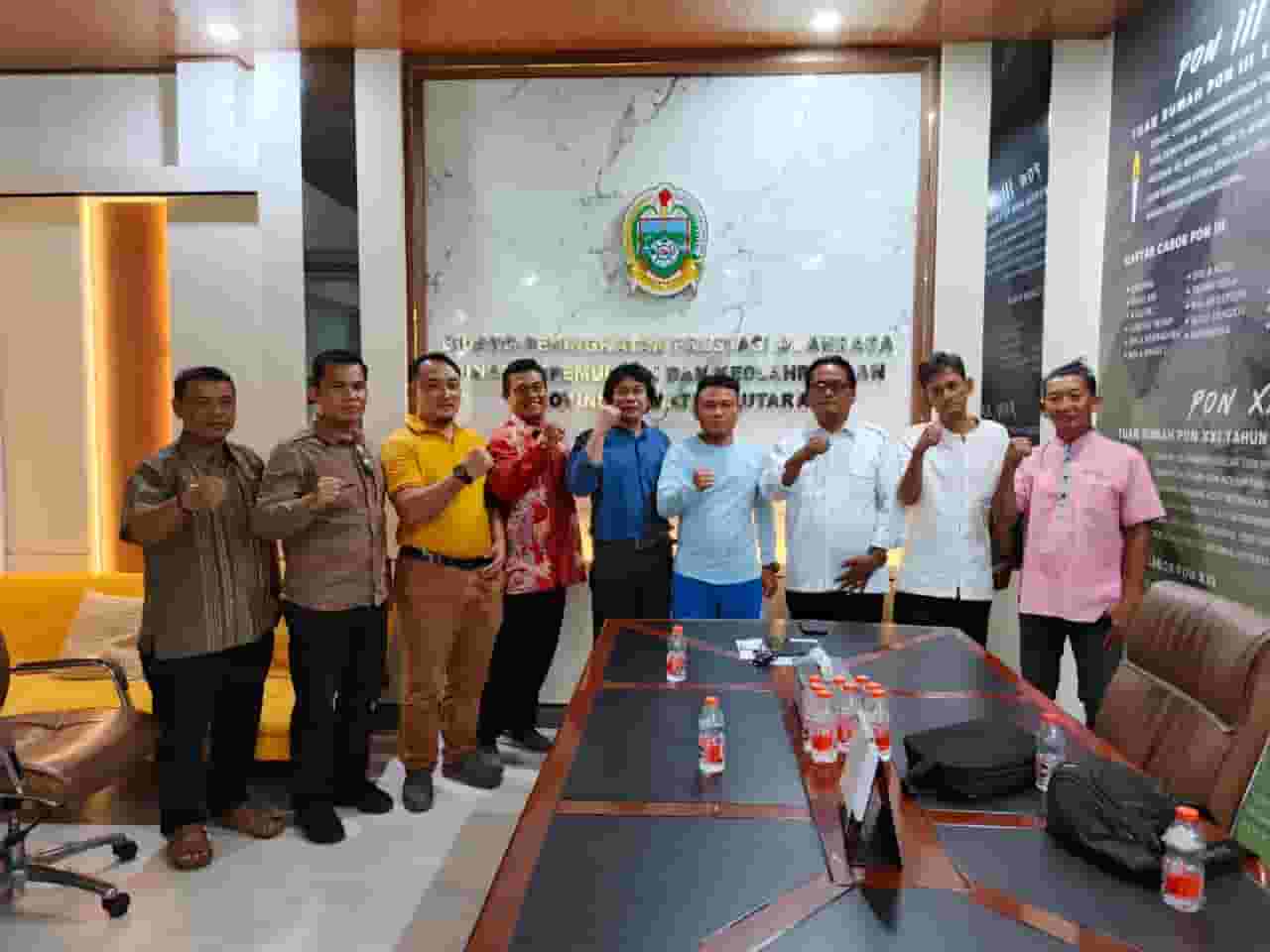 PORDI Sumut Gelar Audiensi Bersama Dispora Sumut, Bahas Pembinaan Atlet hingga Persiapan PON 2028