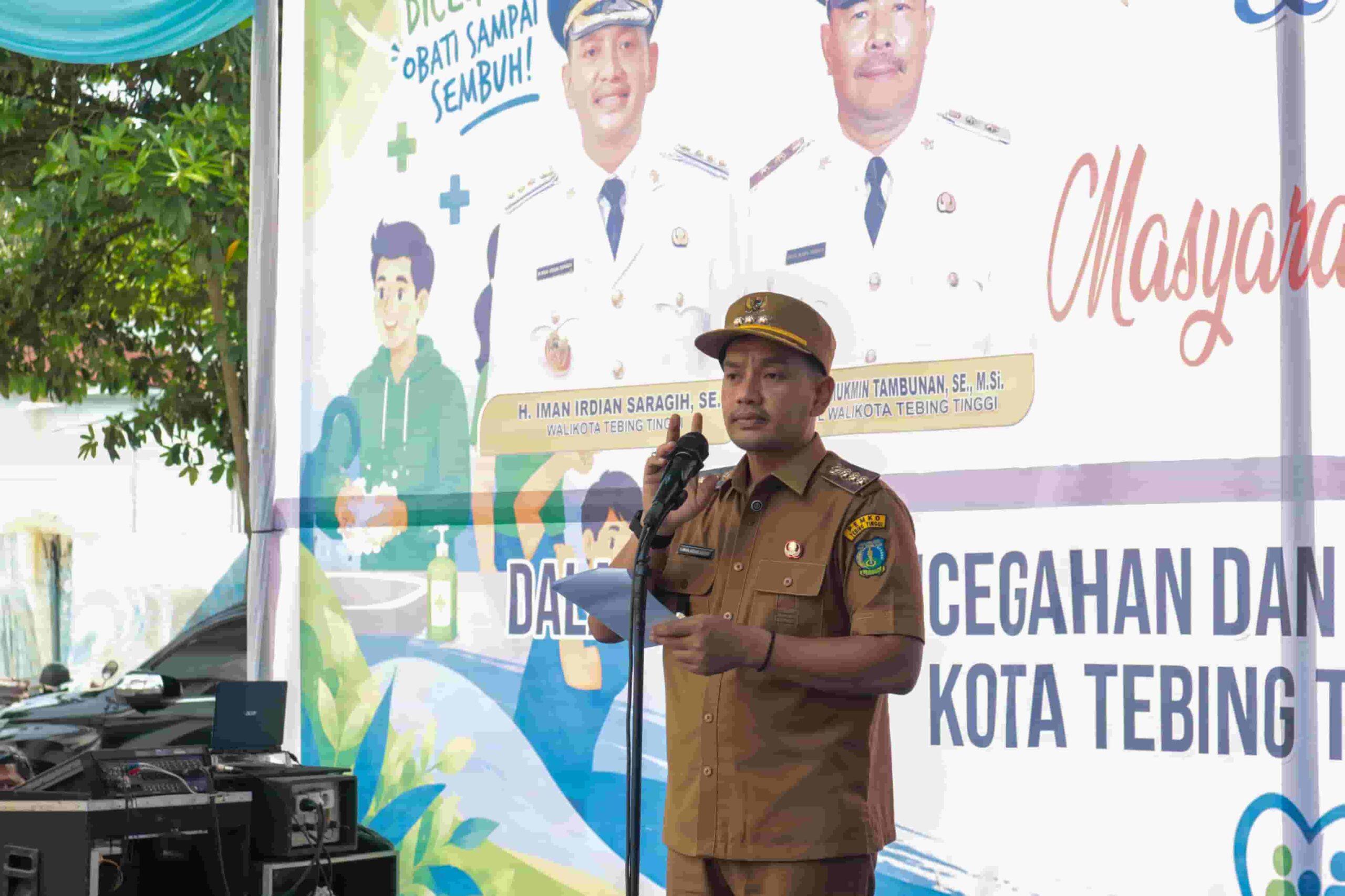 Gencarkan Germas dan Percepatan Penanggulangan Penyakit Menular, Pemko Tebing Tinggi Luncurkan Inovasi “Pintu Radiasi” untuk Percepat Deteksi TBC