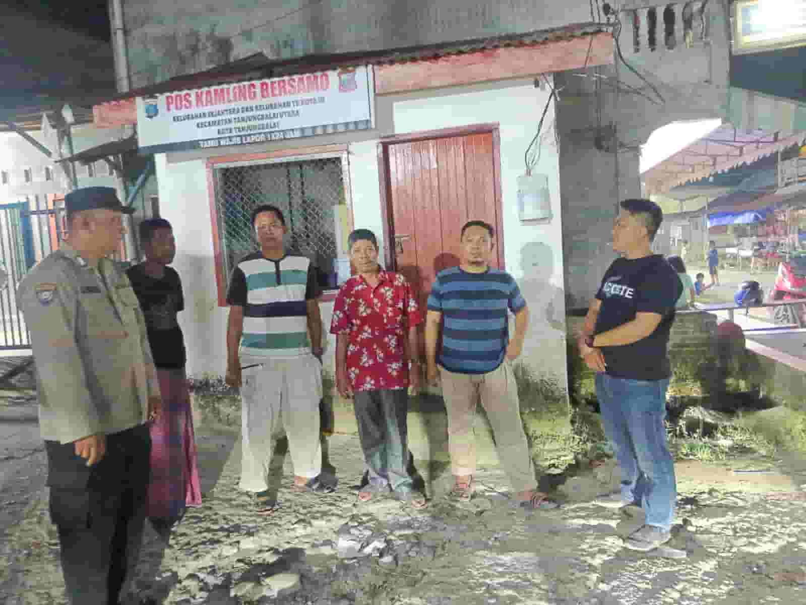 Aktifkan Ronda Malam, Polsek Tanjung Balai Utara Ajak Warga Cegah Kejahatan Jalanan