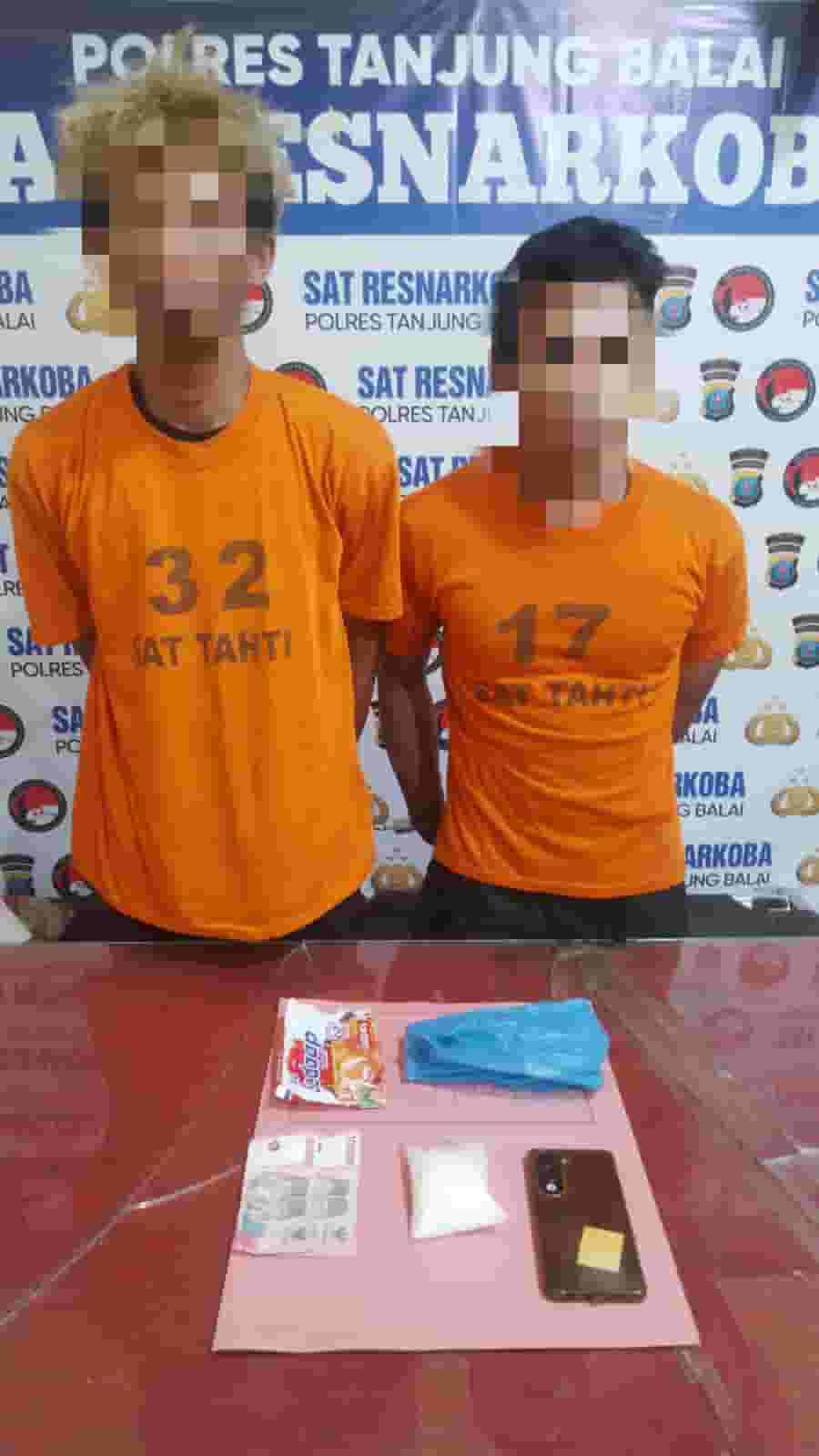 Menyamar Jadi Pembeli, Polisi Ringkus Dua Pemuda Pengedar Sabu di Tanjungbalai