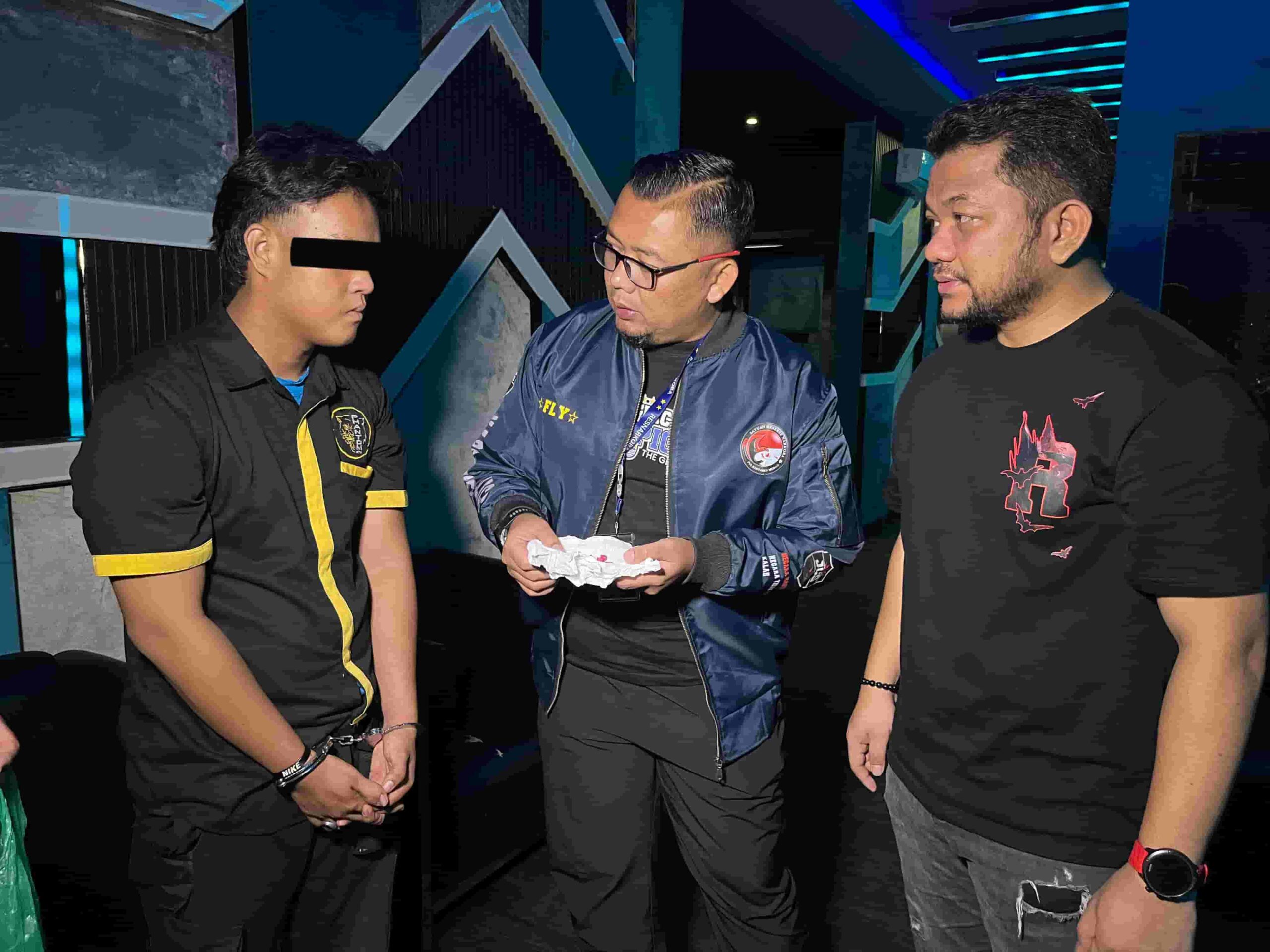 Operasi Senyap Narkoba Berkedok THM, Disikat Satres Narkoba Polrestabes Medan, Seorang Manajemen Diamankan