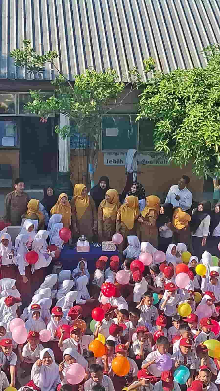 Kepala Sekolah SD 130001 Tanjungbalai Purna Tugas di Hari Ulang Tahun Sekolah ke-60