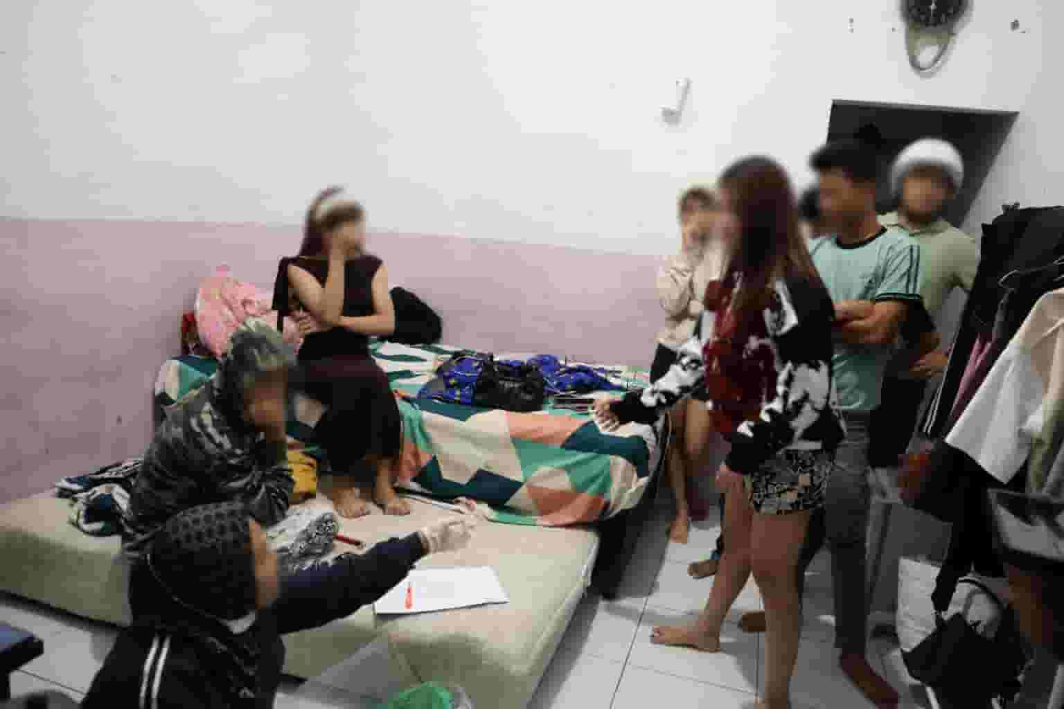 BNNK Tebing Tinggi Gelar “Saber Bersinar”, 13 Pengunjung Positif Narkoba Diamankan