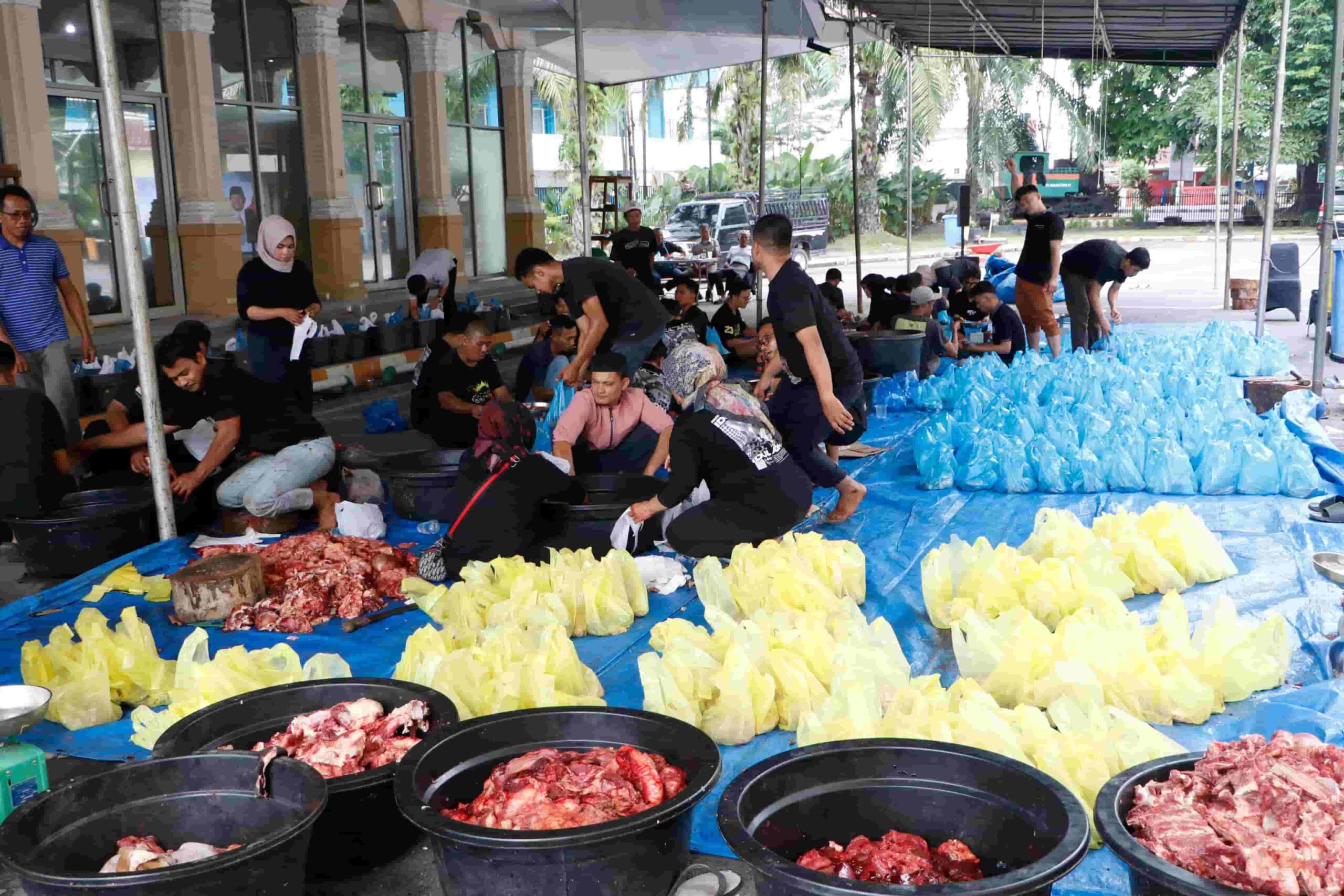 150 Ton Daging Kurban PTPN IV PalmCo Mengalir ke Pelosok Negeri