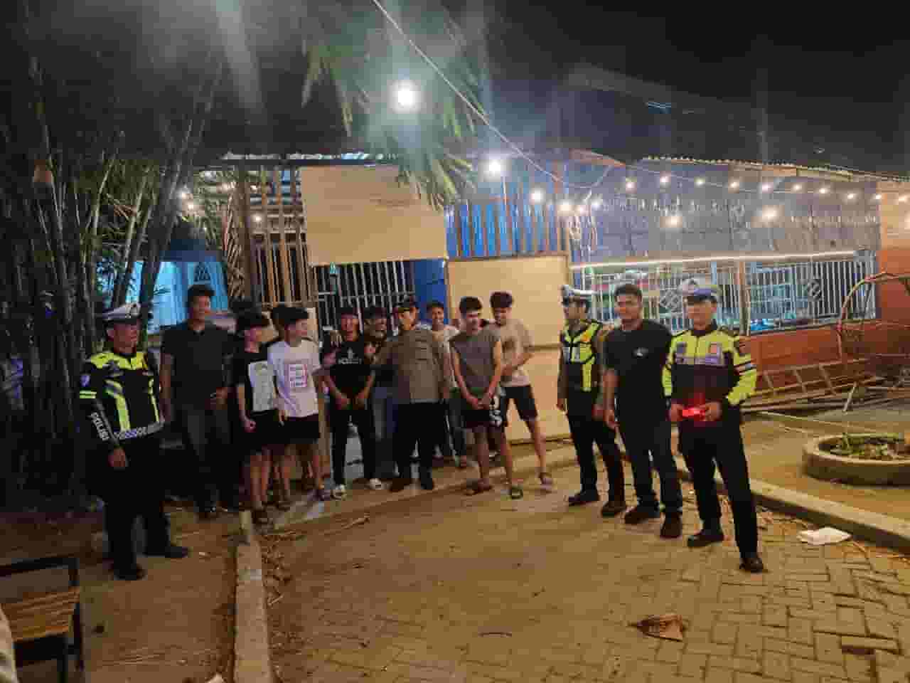 Polres Tanjungbalai Gelar Patroli Malam Antisipasi Geng Motor Hingga Kejahatan Jalanan