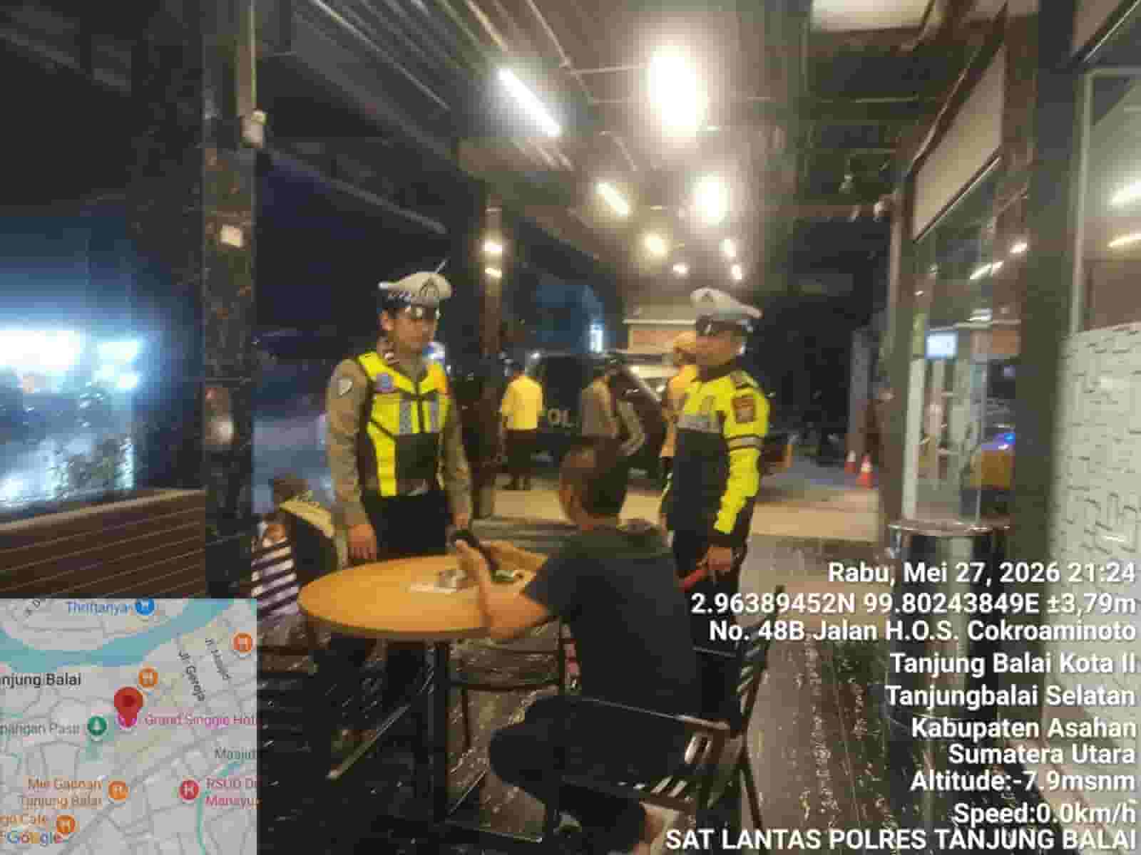 Sat Lantas Polres Tanjung Balai Gelar Patroli “Polantas Menyapa”