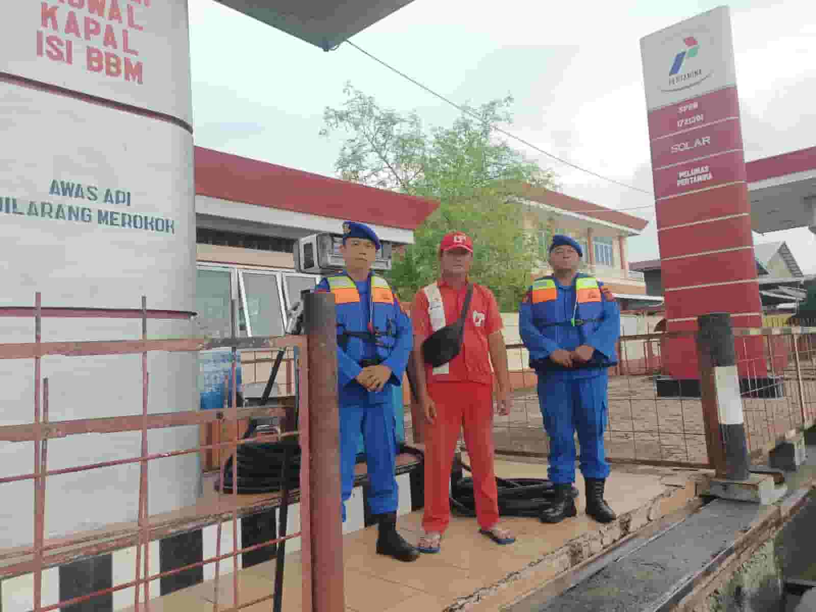 Satpolairud Polres Tanjung Balai Perketat Pengawasan di SPBB
