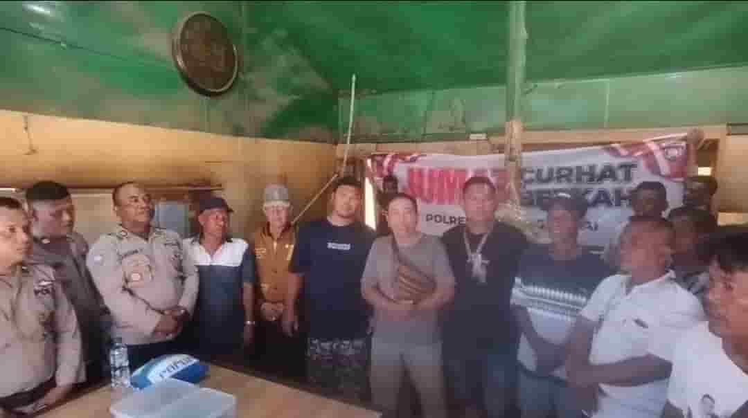 Dekat Tanpa Sekat: Polres Tanjung Balai Serap Aspirasi Warga Lewat “Jumat Curhat”