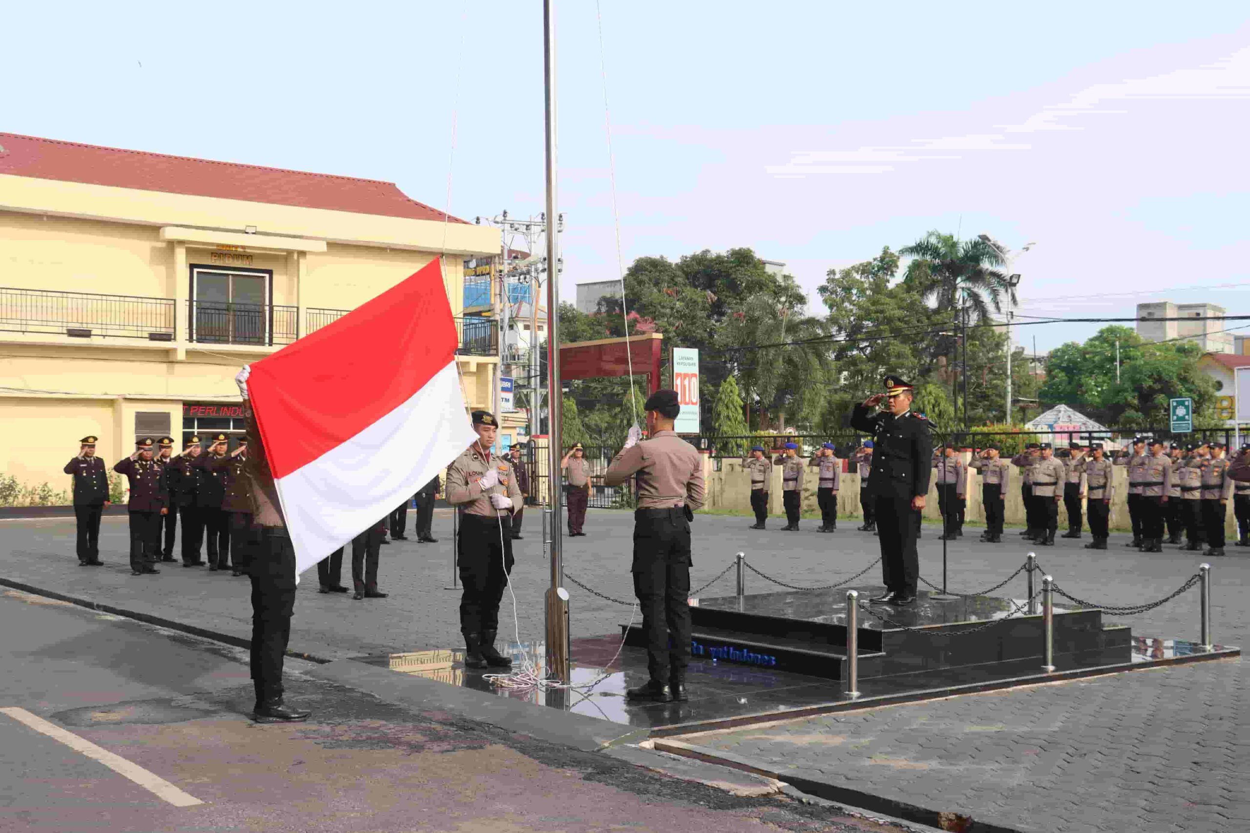 Peringati Hari Lahir Pancasila 2026, Polres Tanjungbalai Gelar Upacara dan Kenaikan Pangkat Pengabdian