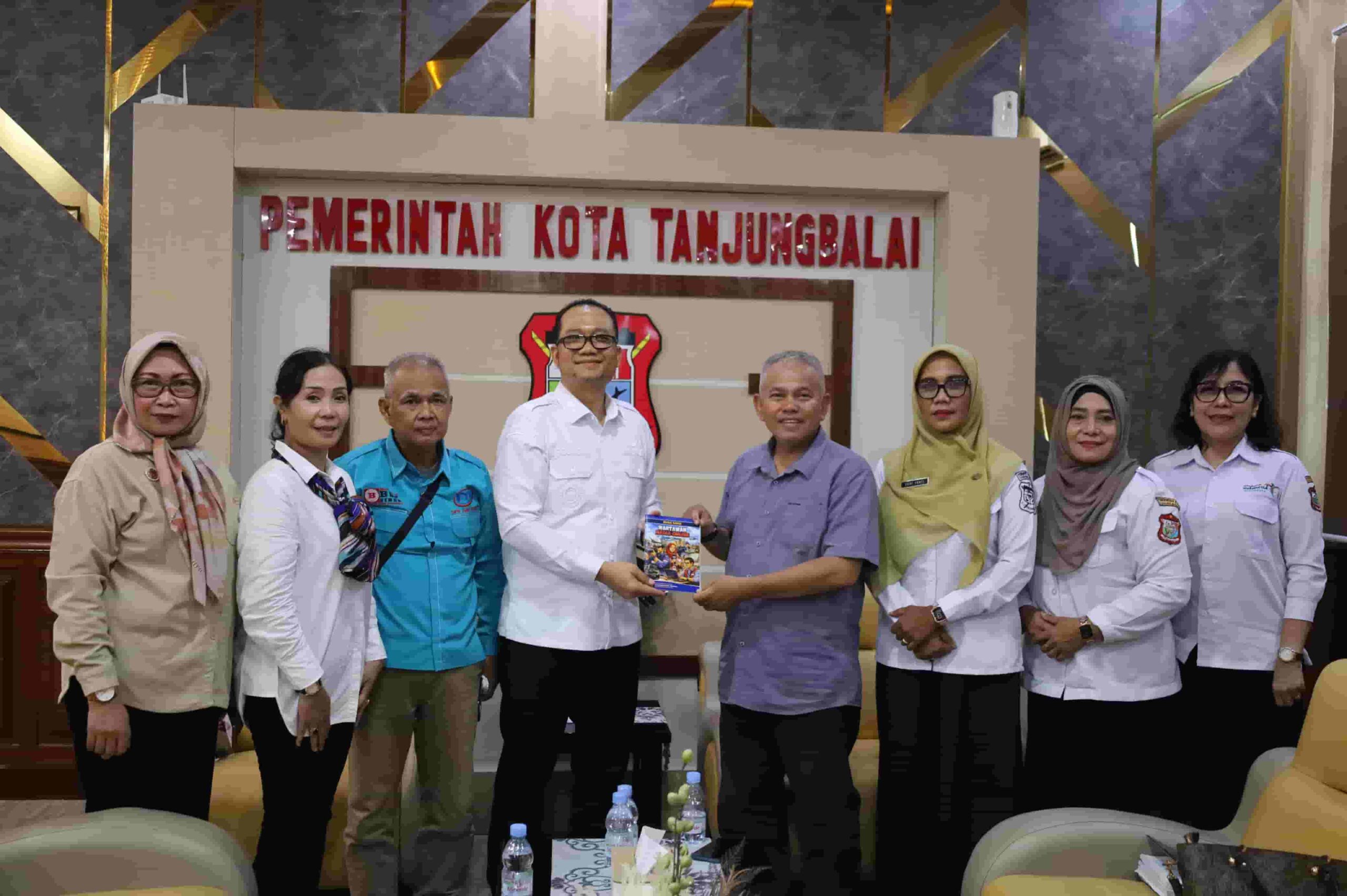 Plh Wali Kota Tanjungbalai Terima Audiensi DPW IMO-Indonesia Sumatera Utara