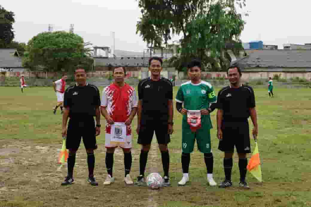 Laga Persahabatan PS Korpri Tanjungbalai vs Binjai Berlangsung Seru, Tim Senior Kalah 3-4 dan Tim Junior Menang 1-0