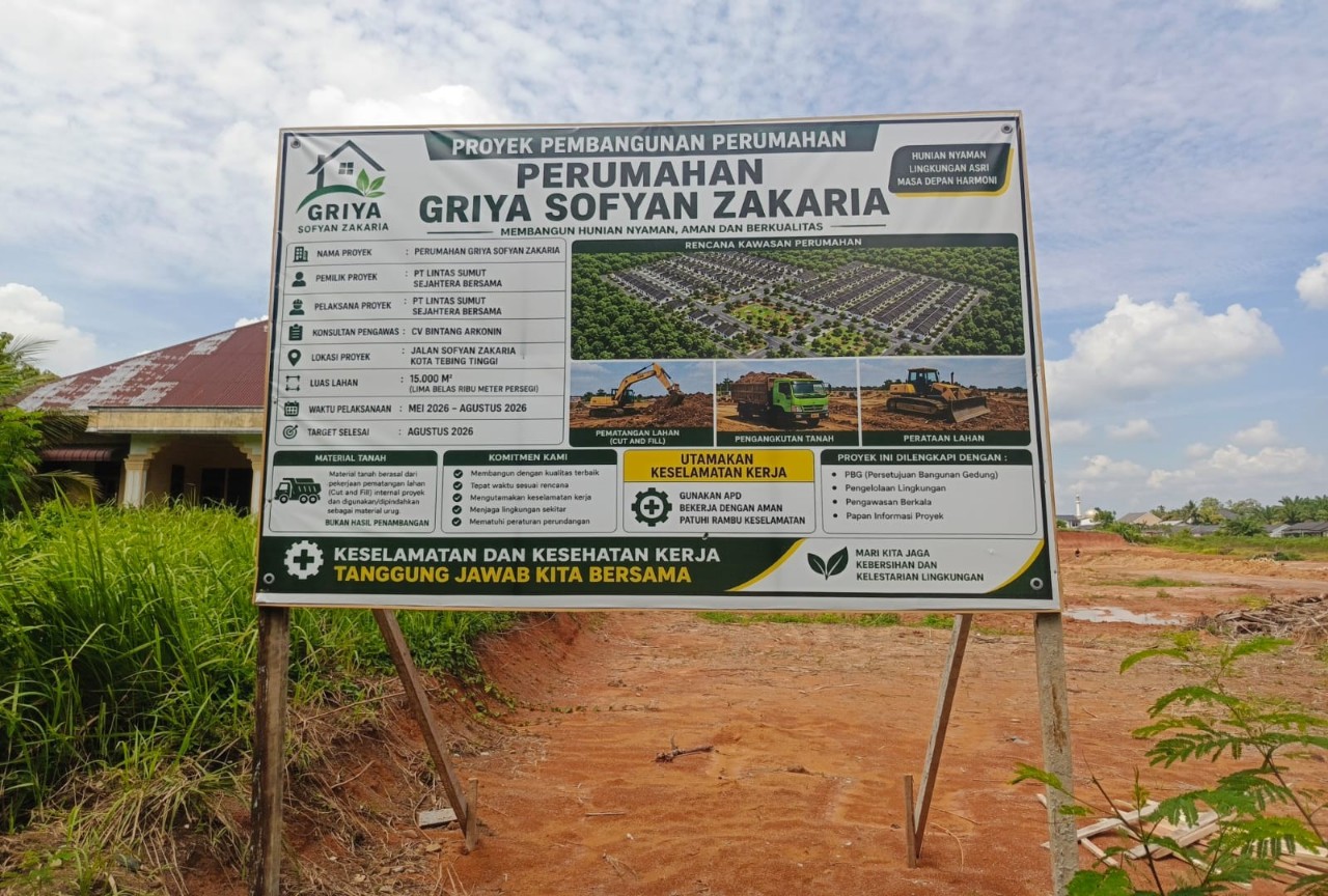 Bukan Pengambilan Tanah Ilegal, Kegiatan di Jalan Sofyan Zakaria Adalah Persiapan Perumahan Subsidi